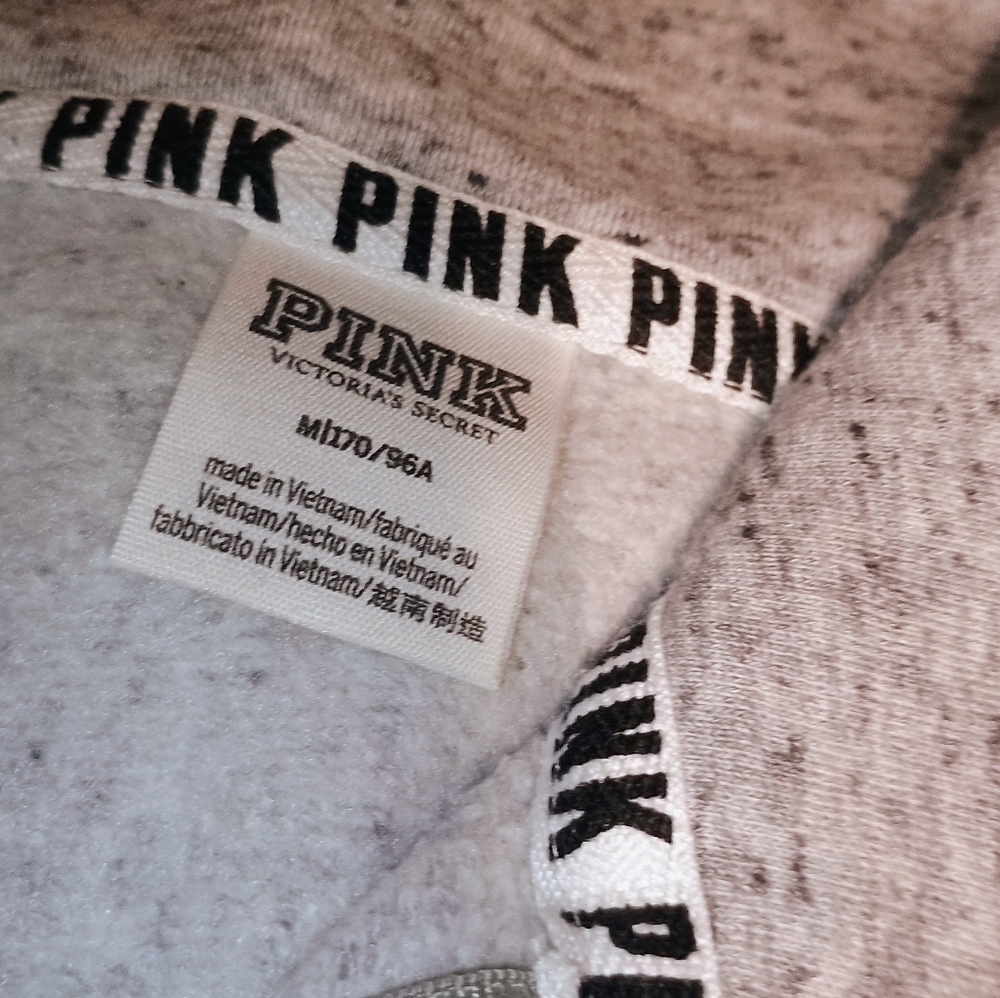 VS Pink Bundle Of 5 Sz Medium Gray Hoodies/ Sweatshirts - Picture 4 of 15